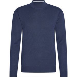 Cappuccino Italia - Heren Trui turtle neck trui - Blauw - Maat S