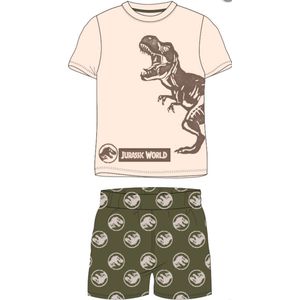 Jurassic World Pyjamaset Kaki Katoen Maat 152