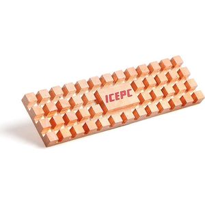 M.2 Heatsink voor PS5 2280 SSD - Pure Koper Koellichaam met Thermisch Pad voor Optimale Koeling