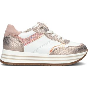 Wysh Wendy B Lage sneakers - Leren Sneaker - Meisjes - Roze - Maat 38