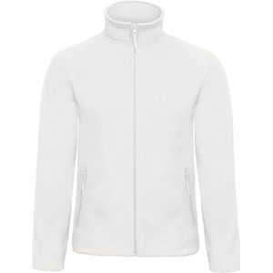 Fleecevest 'ID.501 Micro Fleece Full Zip' Maat S Wit