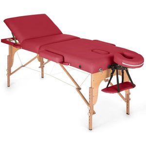 Klarfit - MT 500 - Massagetafel - Inklapbaar - Celschuim - Zwart