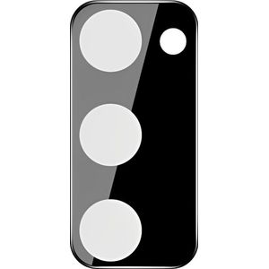 Camera Protector geschikt voor Samsung Galaxy A03S | Lens Beschermer | Glazen Cameraprotector Bescherming | Tempererd Glass Lensprotector | Beschermglas | Screenprotector | Zwart