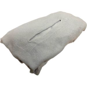 ECB Hoeslaken voor Massagetafel - Badstof Stretch - Met uitsparing - Grijs