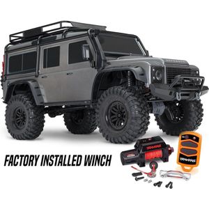 TRAXXAS LAND ROVER DEFENDER CRAWLER WITH WINCH SILVER