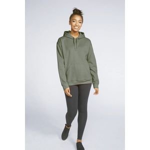 Sweatshirt Unisex M Gildan Lange mouw Military Green 80% Katoen, 20% Polyester