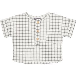 BABY CHEKED SHIRT WITH POCKET maat 80
