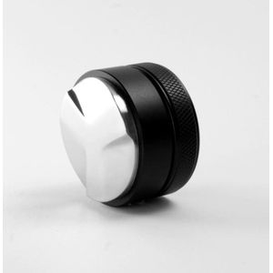 Barista koffie verdeler - leveler - 58mm - zwart - tamper - verdeler - distributeur - barista-accessoires - barista tools