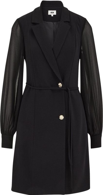 WE Fashion - Blazerjurk - Regular Fit - V-hals - Gouden Knopen