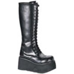 DemoniaCult - TRASHVILLE-502 Plateau Laarzen - US 9 - 41 Shoes - Zwart