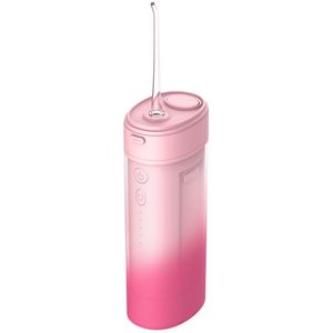 Draagbare elektrische tandenflosser voor thuis, orthodontische waterflosser, monddouche - roze