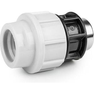 Schroefbus voor PE/tyleen - 50mm x 1-1/2” binnendraad - 16 bar