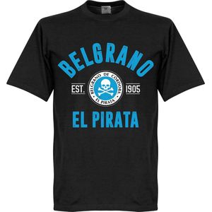 Belgrano Cordoba Established T-Shirt - Zwart  - 5XL