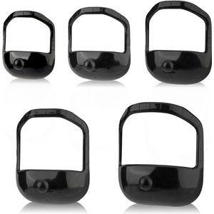 5-delige baardstylingset - Zwart