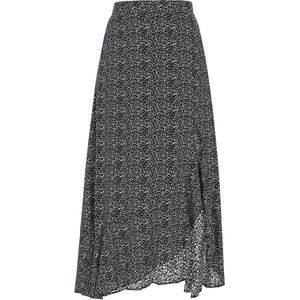 Usha - Fashion Look - Rok - Zwart/Wit - Wickelrock - 3/4 Lengte