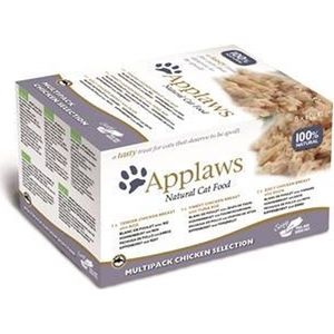 Applaws Cat - Multipack Chicken Selection Pots - 8 x 60 g