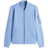 Tommy Hilfiger Essential bomberjack voor heren met ritssluiting, Blauw (Helder Blauw), XS