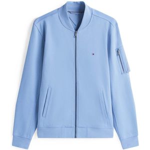 Tommy Hilfiger Essential bomberjack voor heren met ritssluiting, Blauw (Helder Blauw), XS
