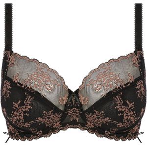 Freya OFFBEAT DECADENCE UW SIDE SUPPORT BRA Dames Beha - Black - Maat 70F