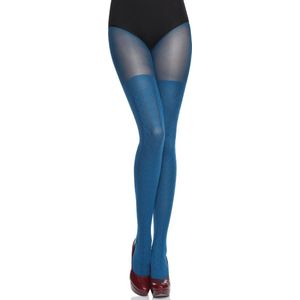 Merry Style Dames Panty - 60 DEN - Halsterloos - Polyamide - MS-GB-332 - Donkerturkoois - S