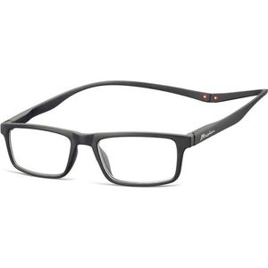 Montana Eyewear MR59 Leesbril met magneetsluiting +1.00 - zwart