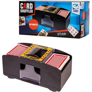 Clown Games Automatische Kaartschudmachine - Geschikt vanaf 12 jaar - Exclusief 4 AA-batterijen