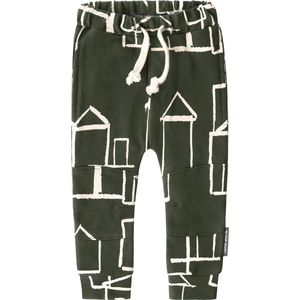 Your Wishes Crayon Town Seam Jogging - Joggingbroek - Groen - Jongens - Maat: 74/80