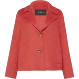 Jassen - Rood - 2 Zakken - Reverskraag - Lange Mouwen