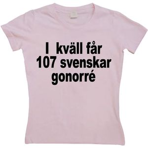 Hybris Damen Ikvall Far 107 Girly T-Shirt SH-5-10146-H2-2 Pink-S