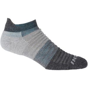 Merino Low Sock - Grey/Melange