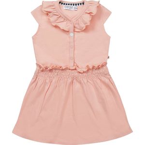 Dirkje R-SMILE Meisjes Jurk - Pink - Maat 74