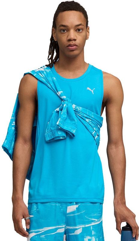 Puma - Velocity - Mouwloos T-shirt - Blauw