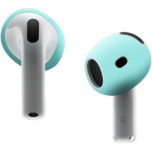 Siliconen Dopjes Oordopjes Vervanging Tips Geschikt voor AirPods 4 Groen