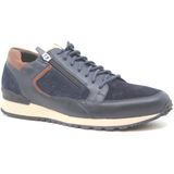 GIJS - 2146 - Sneakers - Blauw - Wijdte E