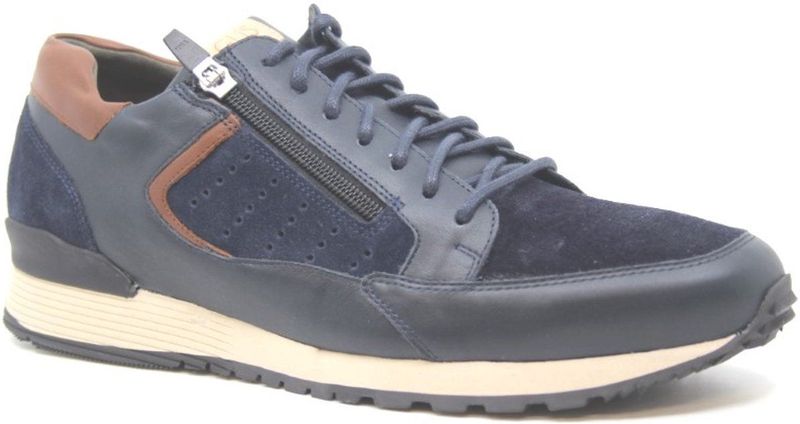 GIJS - 2146 - Sneakers - Blauw - Wijdte E