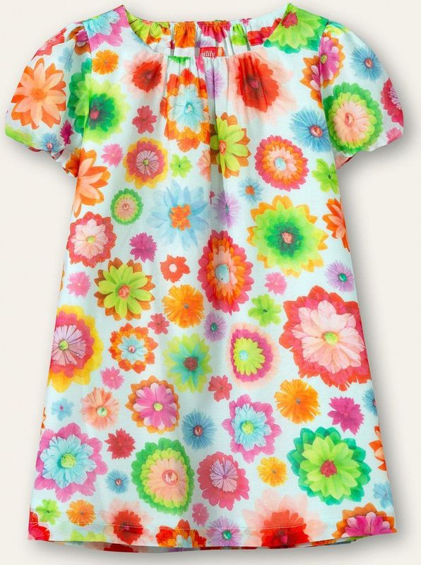 Oilily - Daydreaming dress - Blauw - 92/2T