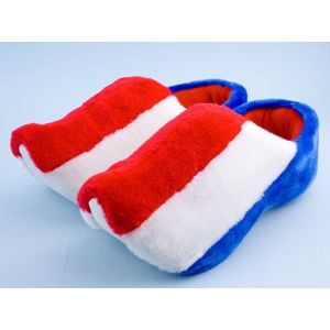 Elcee-Haly – Klomp sloffen – uitvoering Nederlandse vlag – ROOD / WIT / BLAUW - 34/35