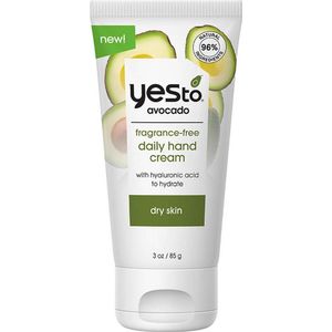 Yes To Avocado - Fragrance-Free Daily Hand Cream - VEGAN - Droge huid - Handcrème - Handverzorging - 85 g