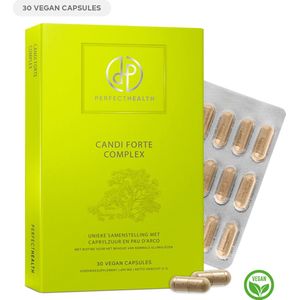 Perfect Health - Biotine Caprylzuur 750mg - 30 Capsules Candida Support - Hoge Dosering - Vegan Supplement