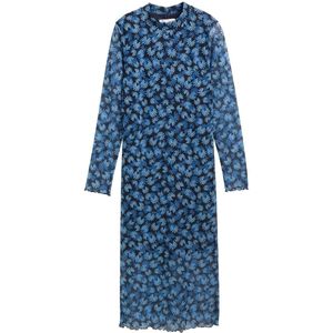 Tom Tailor Denim Midi-jurk van mesh met bloemenpatroon