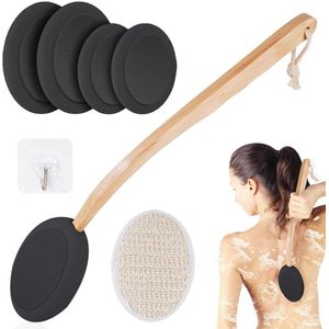 Rugborstelset - veelzijdig en comfortabel - set van 5