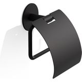 Decor Walther - Basic - WC Rolhouder - Zwart - Zelfklevend