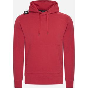 MA.Strum Core overhead hoody - carmine red