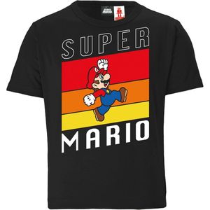 Logoshirt Kinder Organic T-Shirt Super Mario