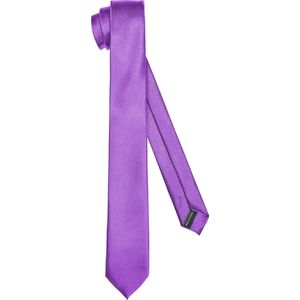 Ladeheid Smal Stropdas - Stropdassen voor heren - Lengte: 150 cm, Breedte: 5 cm - Violet - LA-EA-TMS-5