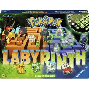 Ravensburger - Pokémon Labyrinth Glow in the Dark - Strategisch Bordspel