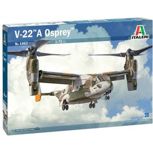 1:72 Italeri 1463 V-22A Osprey Heli Plastic Modelbouwpakket