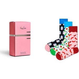 Happy Socks 3-Pack Foodie Socks Gift Set - Maat 36 - 40