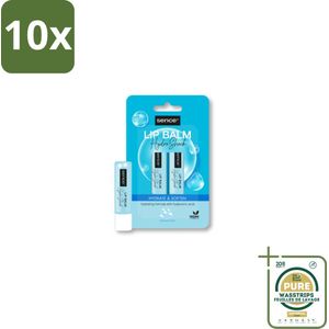 10 x Sence Lippenbalsem Normaal Hydro Shock 2 stuks per verpakking - Grootverpakking - Lippenbalsem - Dagelijkse Verzorging - Droge Lippen - Schrale Lippen - Barstjes