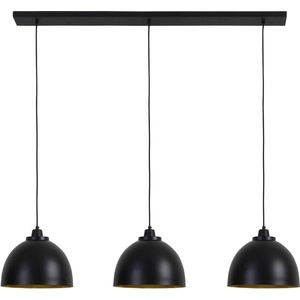 Light & Living Hanglamp Kylie - Zwart - 135x30x26cm - 3L - Modern - Hanglampen Eetkamer, Slaapkamer, Woonkamer